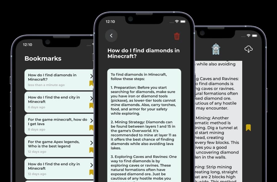 Bookmark your favourites