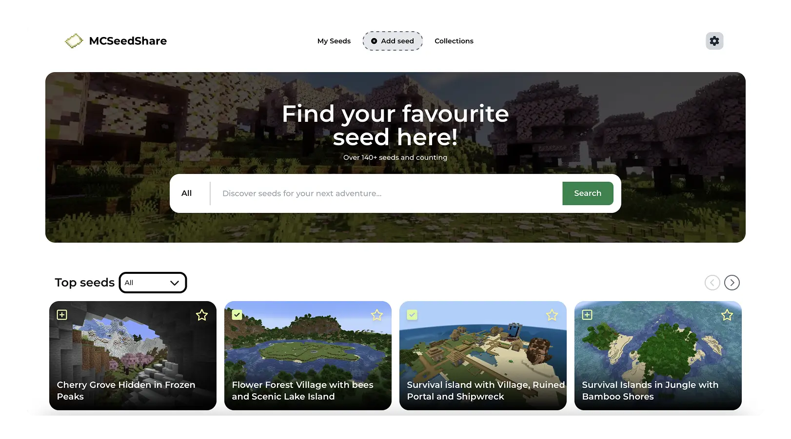 MCSeedShare screenshot
